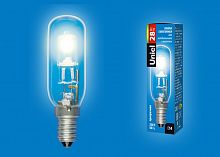 Лампа накаливания для холодильника и вытяжки Uniel HCL-28/CL/E14/F25 Е14 220В 28Вт картинка 